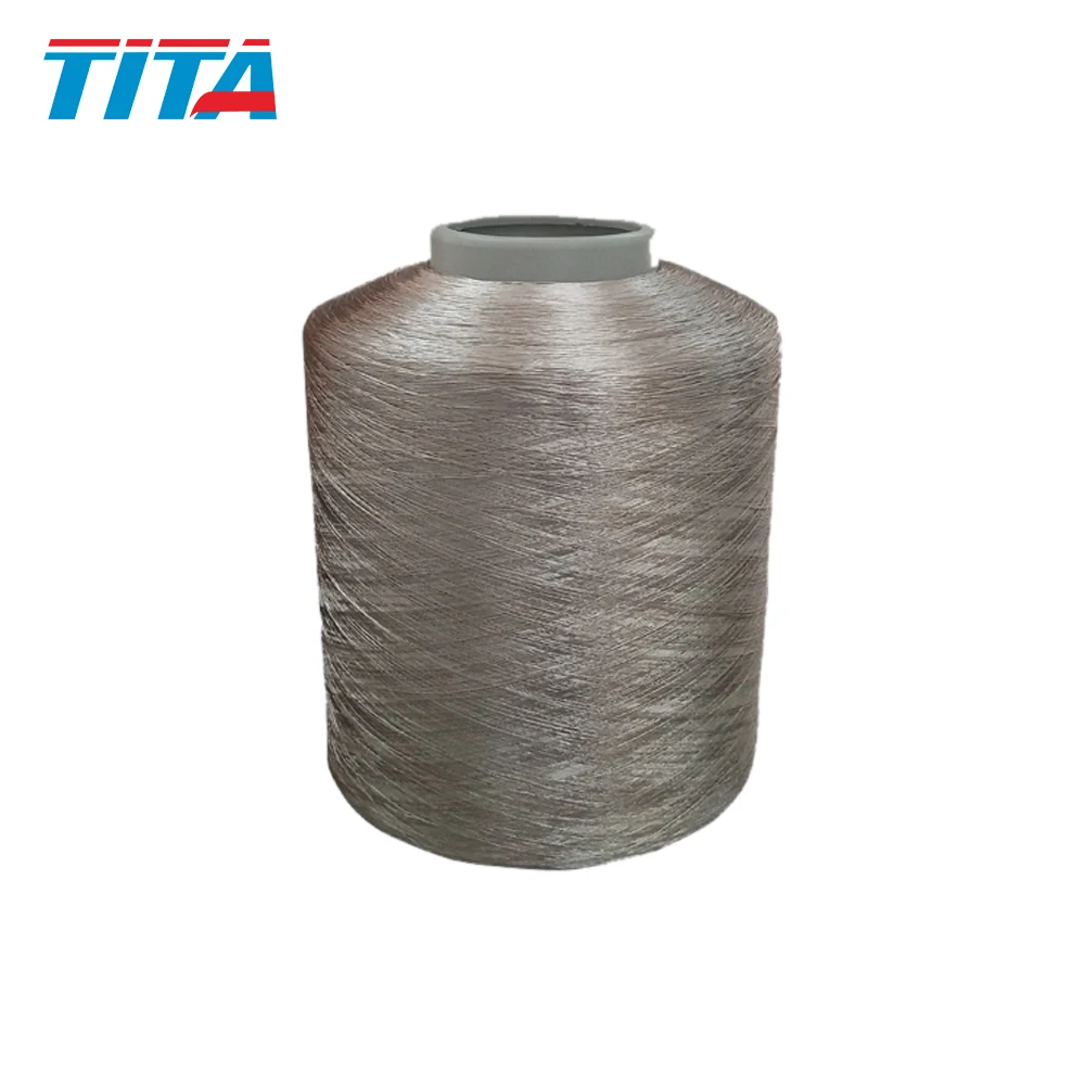 Polyester filament twisted yarn,100 polyester filament
