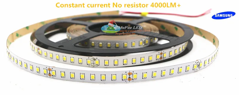 samsung LM281B dc24v cri80 smd 2835 constant current led light strip no resistor