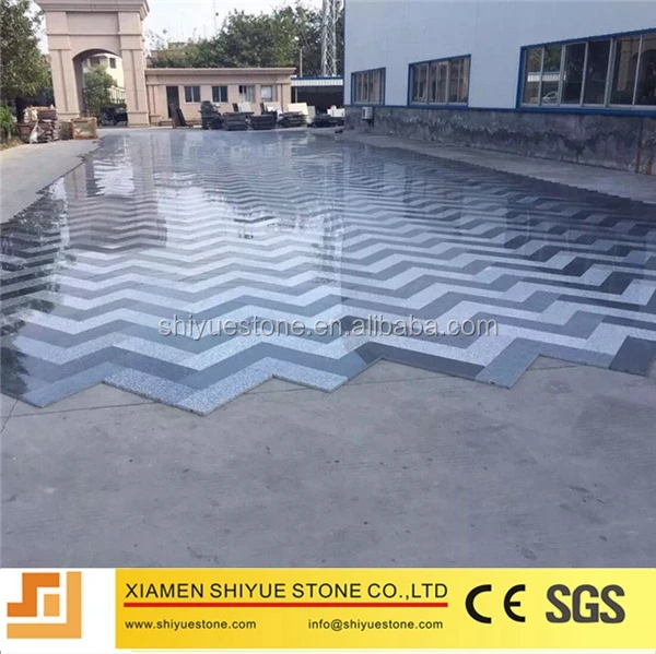 
Black and Grey Granite Paving Stone 