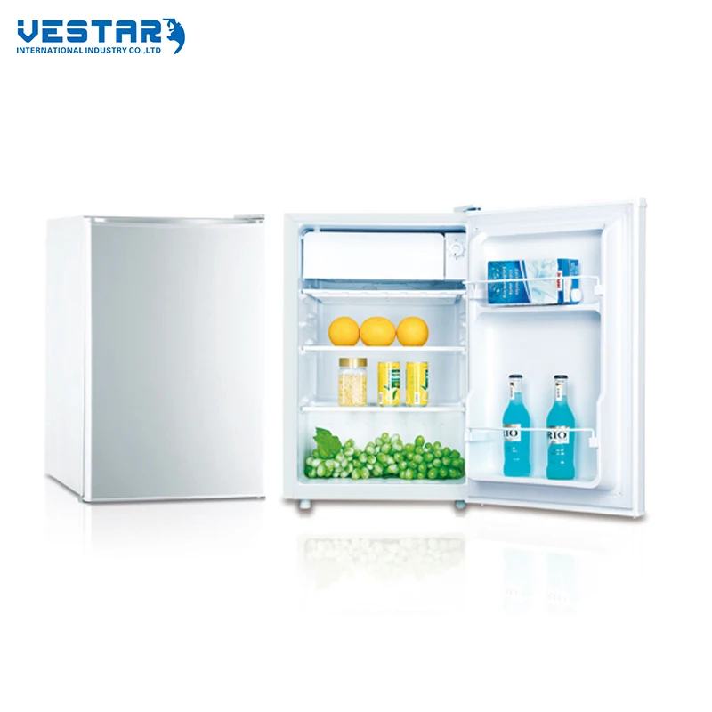 Hot selling Japanese hotel project use mini refrigerator single door fridge