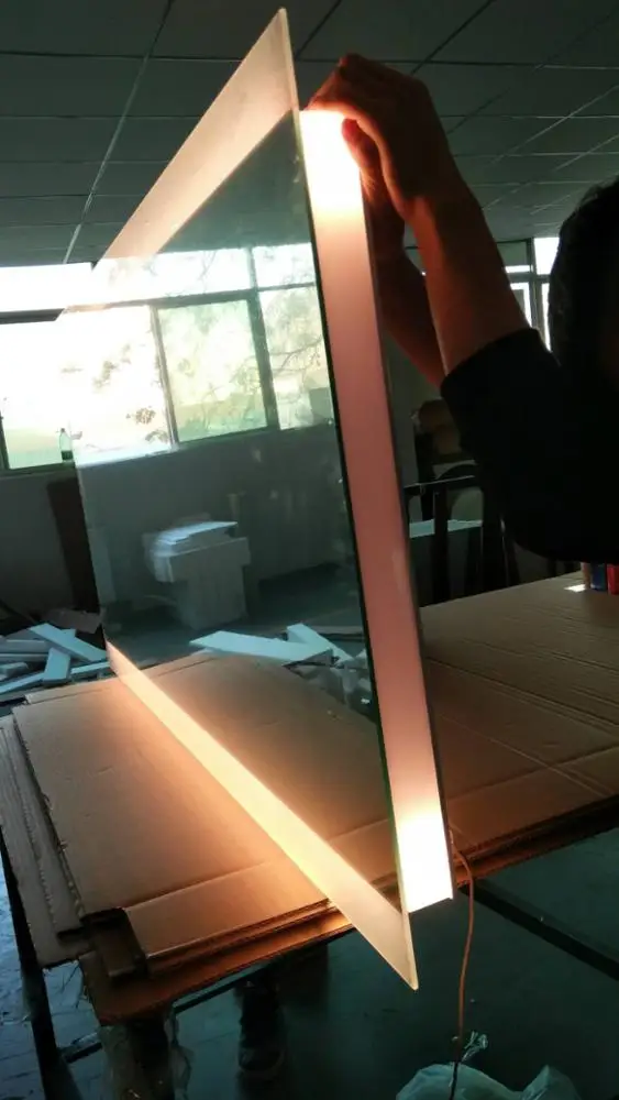 UL List Top Quality Frameless Luxury Hotel Bathroom Backlit Vanity Mirror