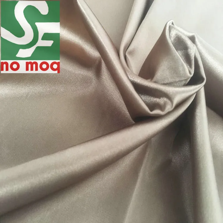 Polyester Stretch Silk Fabric Thick Print Lot Black White Duchess Dull Malaysia Printer Printed Satin