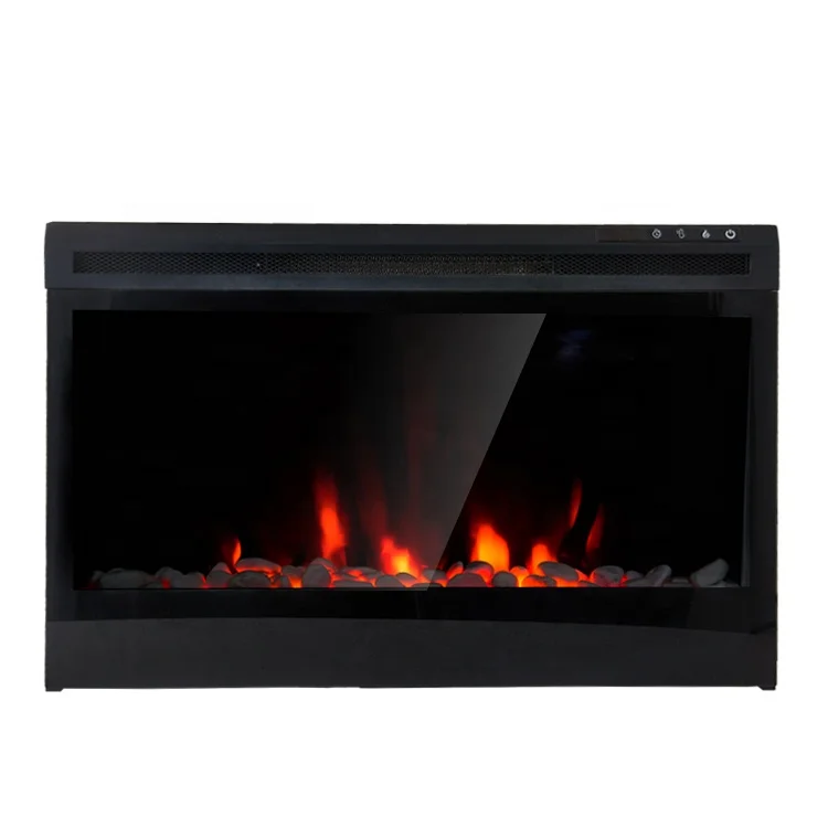 High quality fashion heating Overheat protection remote controlled electric fireplace