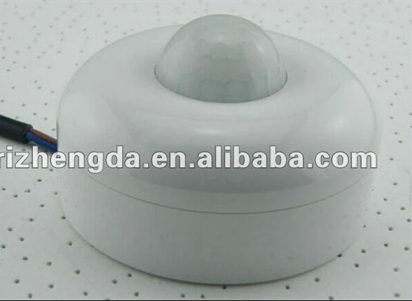 Светочувствительность: расстояние 10Lux зондирования: 8M переключатель датчика движения 12v