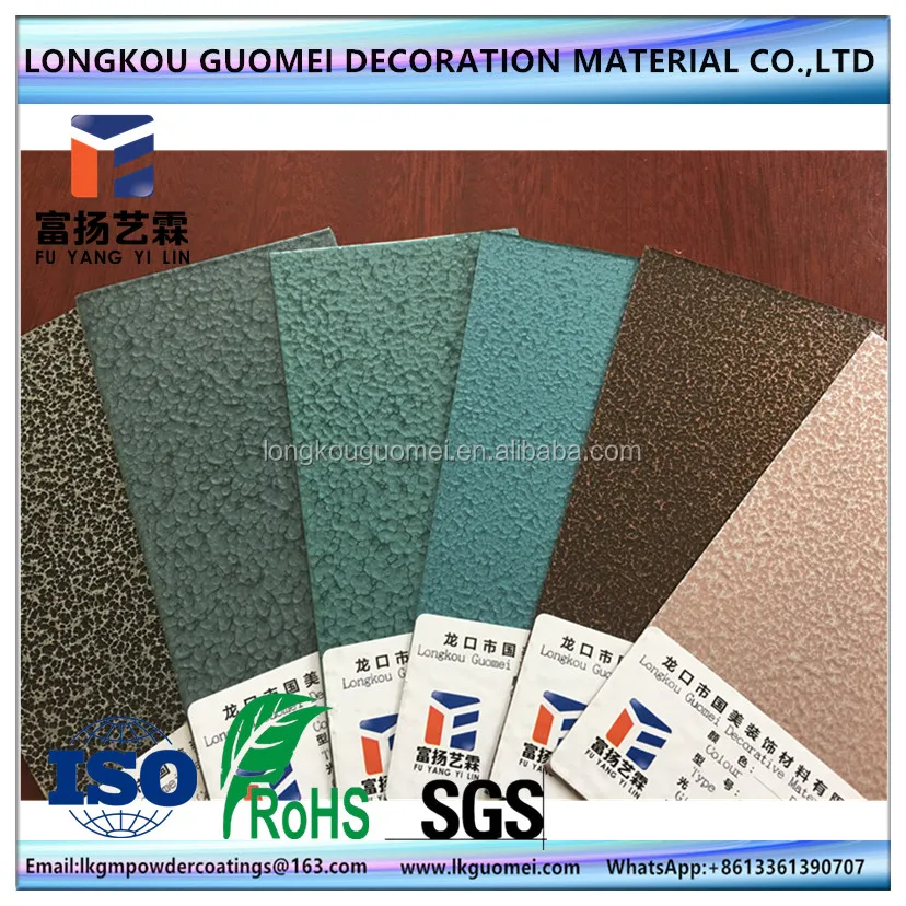 antique copper hammer texture crackle powder coating paint