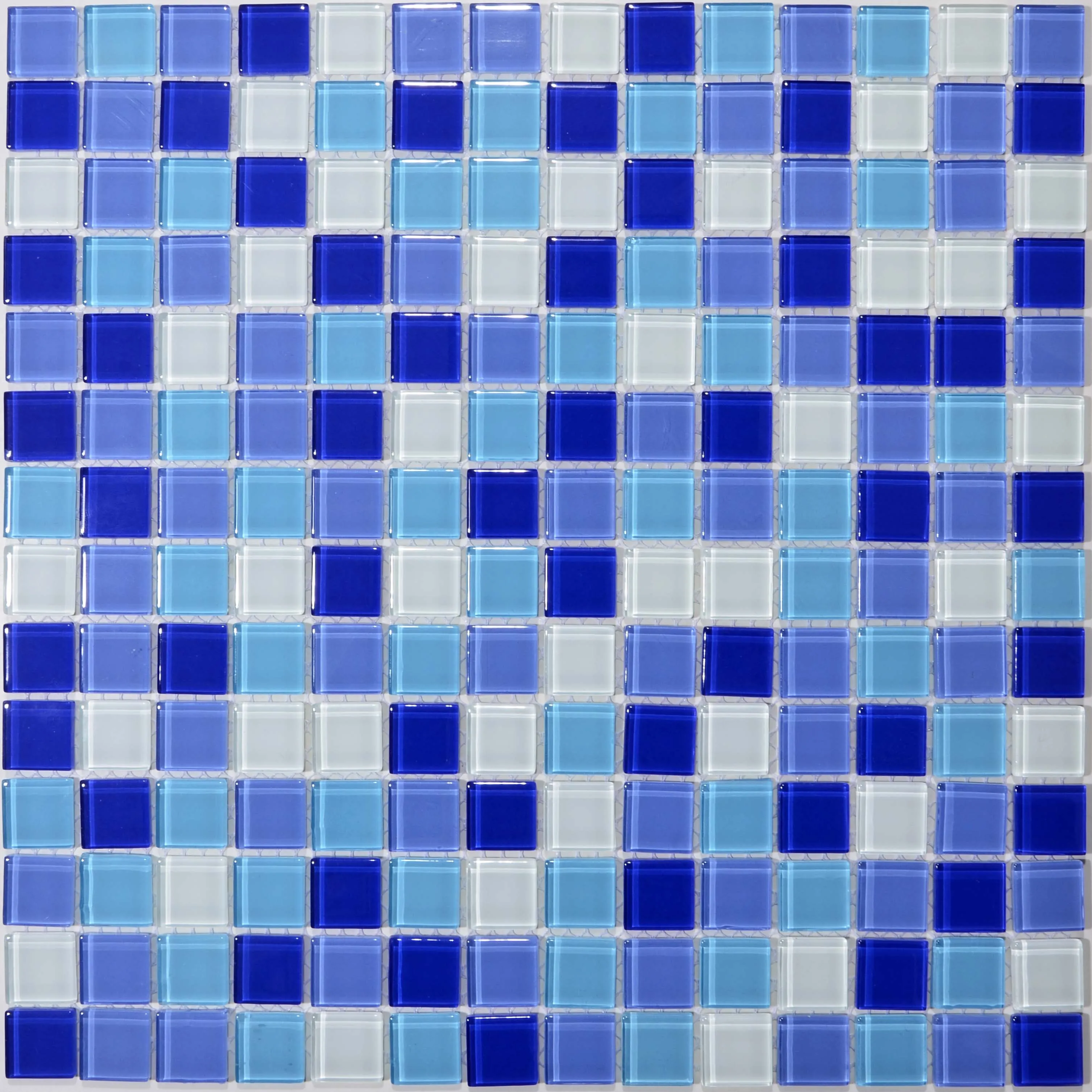 swimming pools blue crystal glass mosaic tile