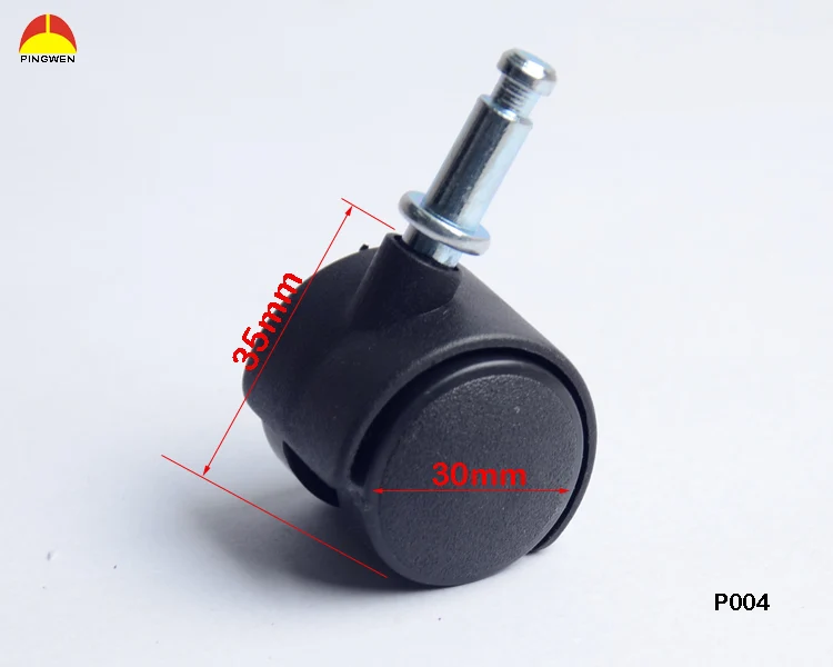 PingWen adjustable caster brass furniture casters