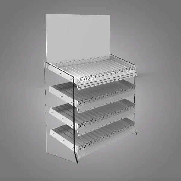 4-ярусный выставочный стенд настольная подставка из акрилового пластика лак для ногтей дисплей стойки