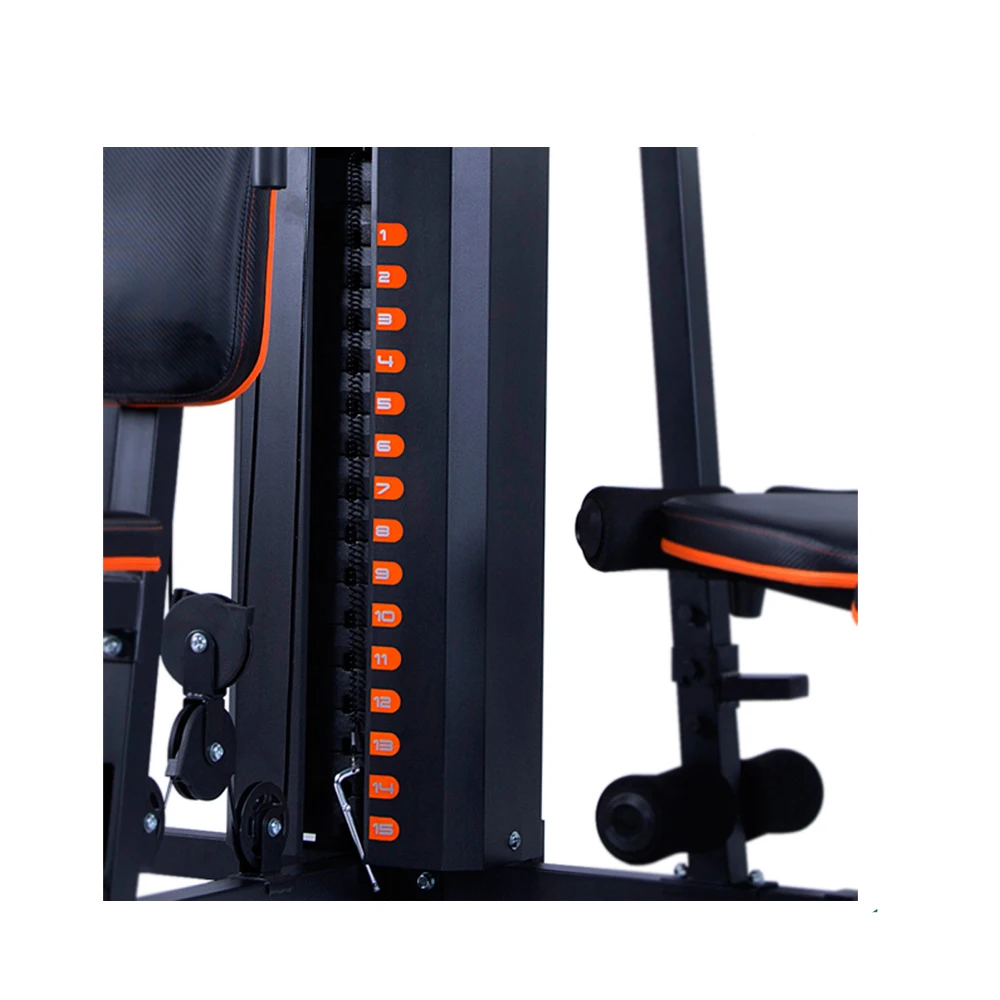 
Manufacturer Supply Three Station Home Multi Gym Indoor Fitness Equipment 