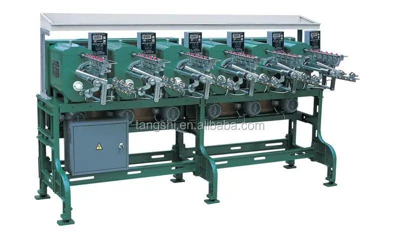 6 spindles type small baby bobbin winding machine