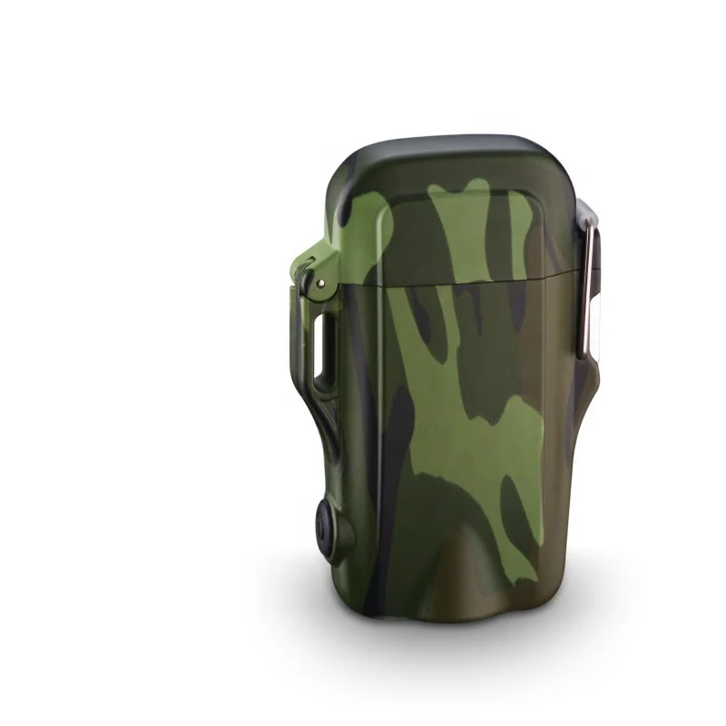 LED Flashlight Water Resistant USB Charging Electric Arc Lighter Waterproof