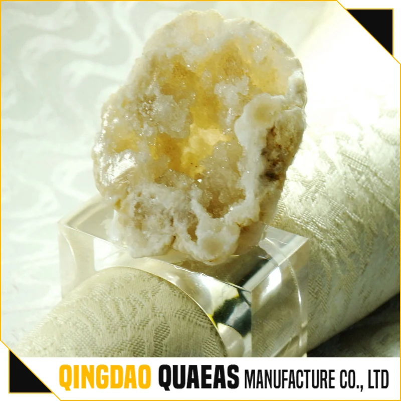 elegant beige colored classic crstal napkin ring free shipping