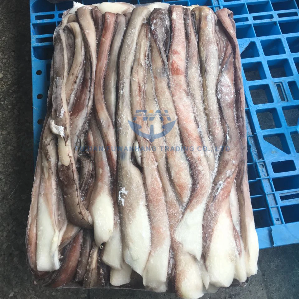 
best seller seafood BQF Frozen Peru Squid Tentacle 