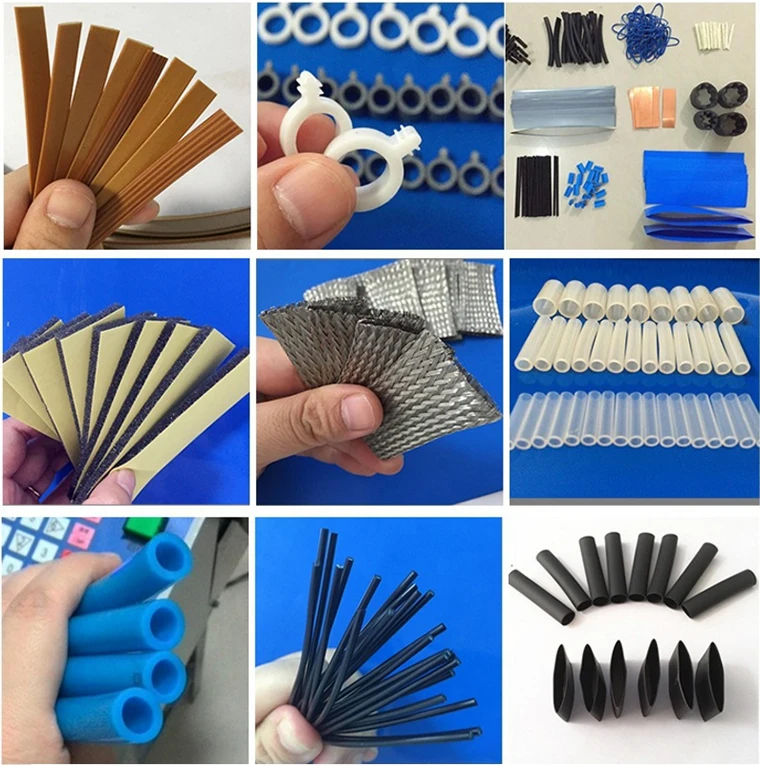 Rubber tube band cutter PP PE PVC PTFE film cutting machine WL-100