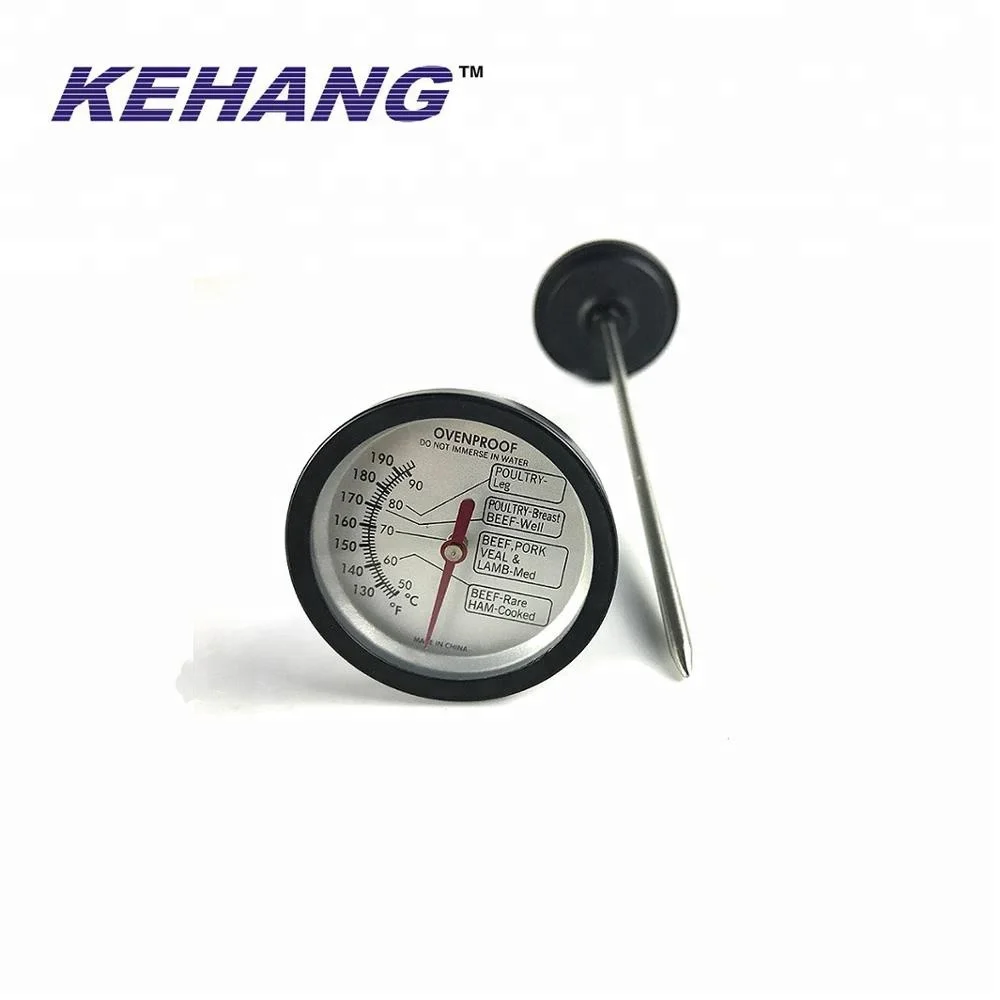 Печь барбекю Кухня мясо биметаллический термометр