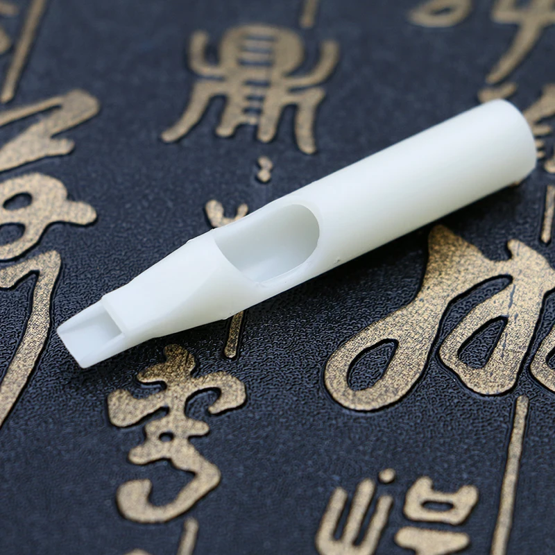 
AI-Aiheogae TG3125 White 50pcs/box Plastic Disposable Tip Tattoo Nozzle Tips 