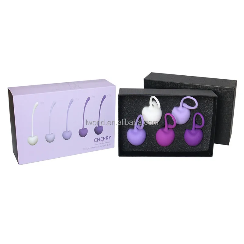 Cherry Pelvic Floor Strengthening Muscle Tightening Kegel Ball Stress Ben Wa Balls for Women Training