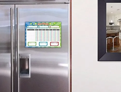 Kids Learning Potty Training Magnetic Reward Chart Sheet Responsibility Chart Dry Erase Whiteboard