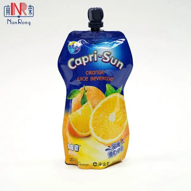 Aluminum Foil Bag Manufacturer Capri Sun 200ml juice pouch Clear Plastic Disposable Drink Mango 100ml Fruit Juice Pouch