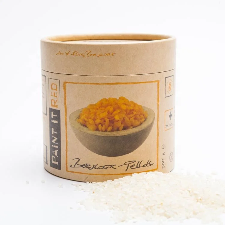 
Custom Printed Color Eco Friendly Paper Tea Jar Cans Paper Tube For Food Packaging 