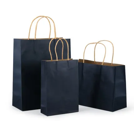 high quality factory price wholesale printed brown kraft paper bag