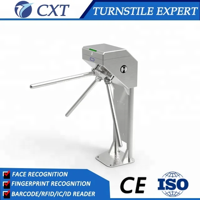 Factory Price EU Standard Automatic Tripod Turnstile Barrier Gate with Rod Sleeve