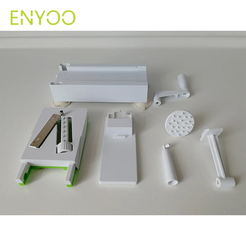 
2019 New Arrival Best Foldable Vegetable Spiral Slicer Spiralizer 4 in 1 