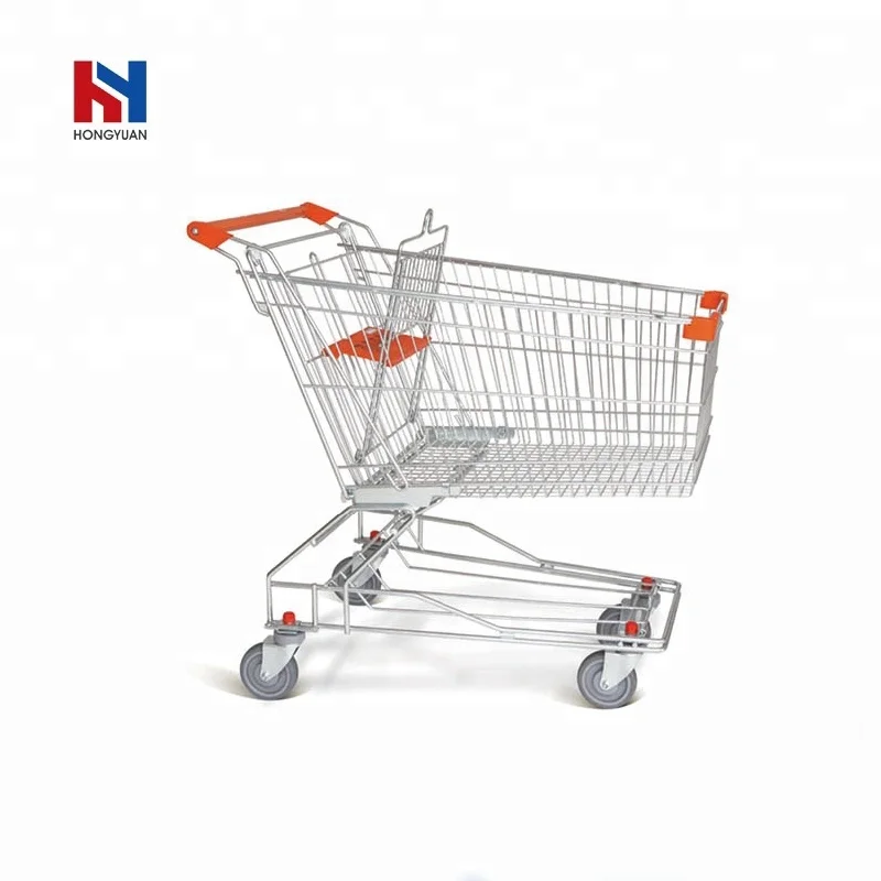 Serviceable stainless steel trolley 4 wheels