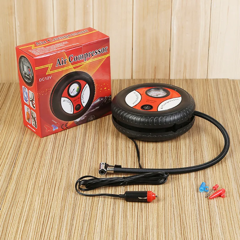 Portable Electric Mini Tire Inflator mini Compressor 12V Auto Air Compressor Pump Car Tyre