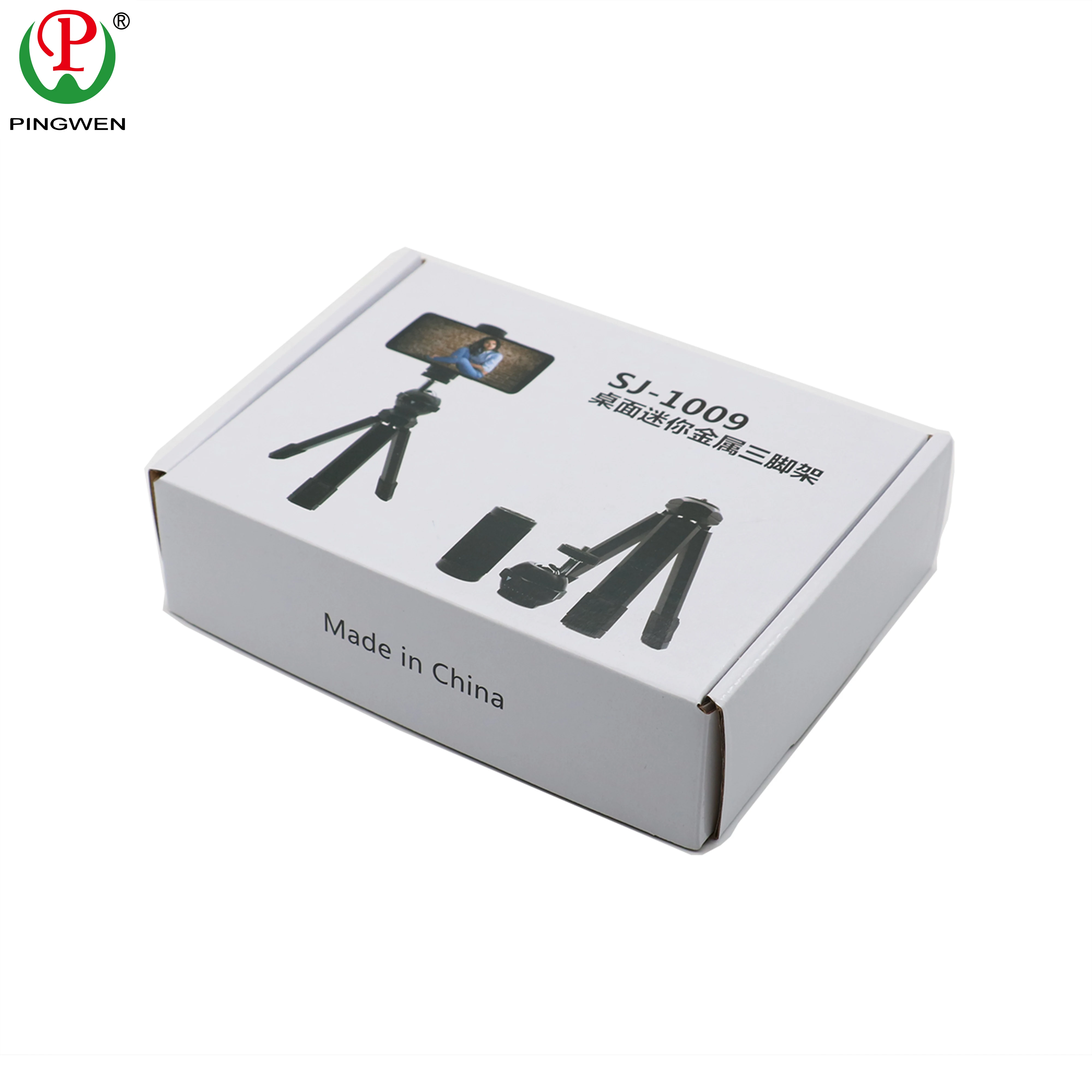 Aluminum black extendable tripod 10kg loading tripod ste with mini ball head for cameras mobile phones