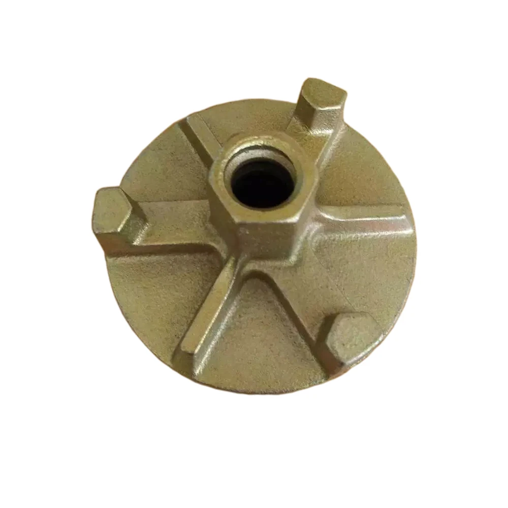Galvanized casting iron formwork three wings nut