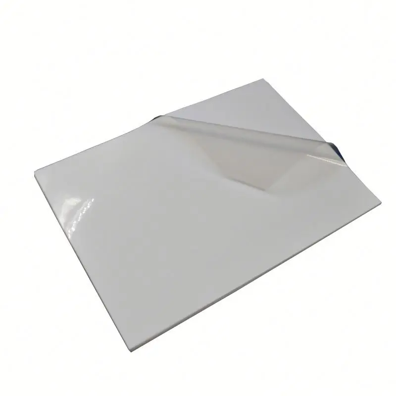 Self Adhesive Inkjet Clear PET Media Printable Plastic Photovoltaic Film Transparent Casting Water Soluble Soft