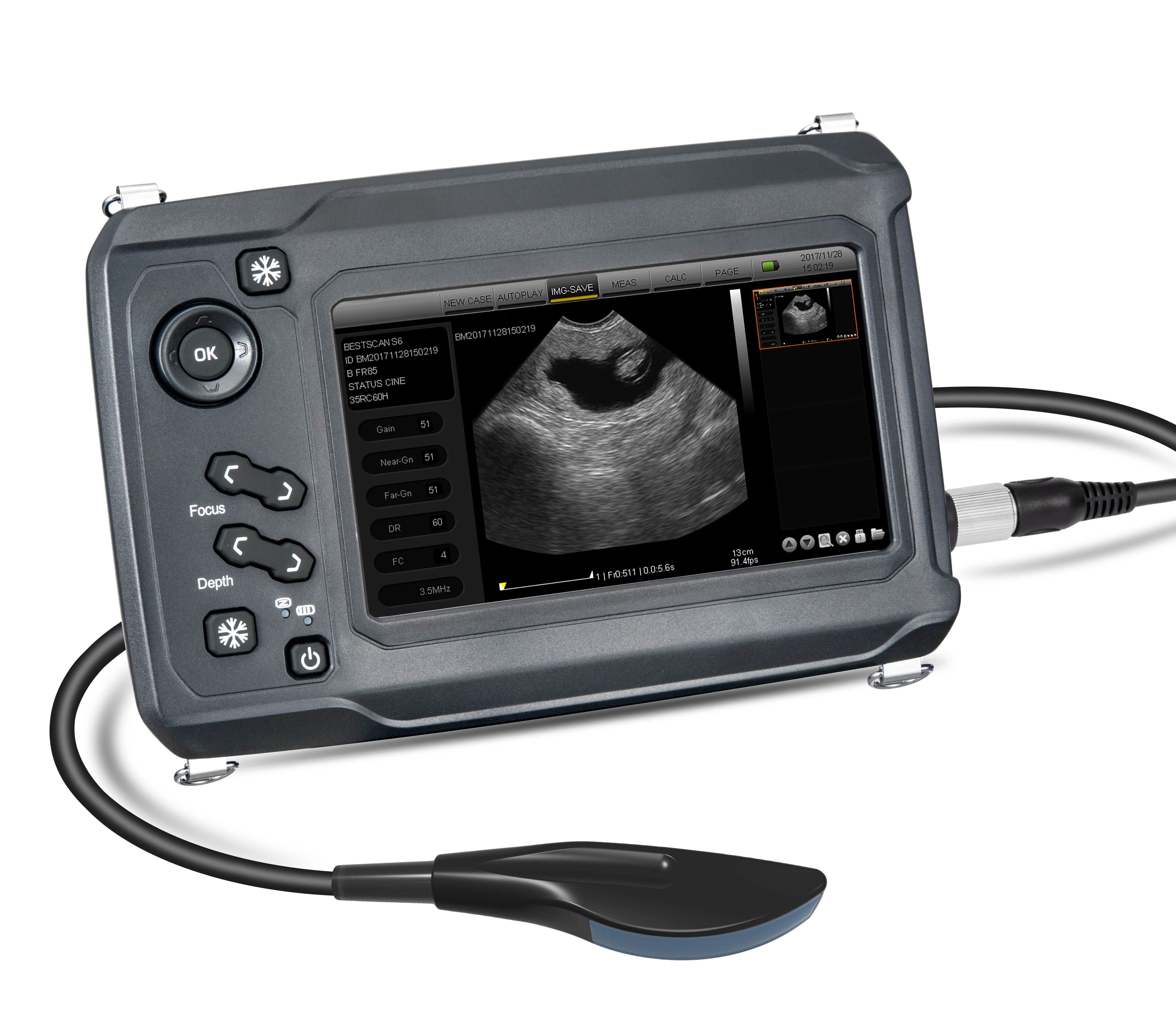 handheld ultrasound device for farm use BestScan S6