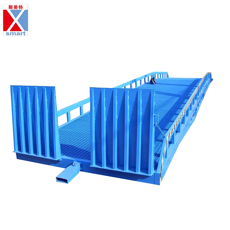 8ton 10ton 12 T 15 ton Truck Yard Dock Container Load and Unloading Ramps for For Cargo Loading