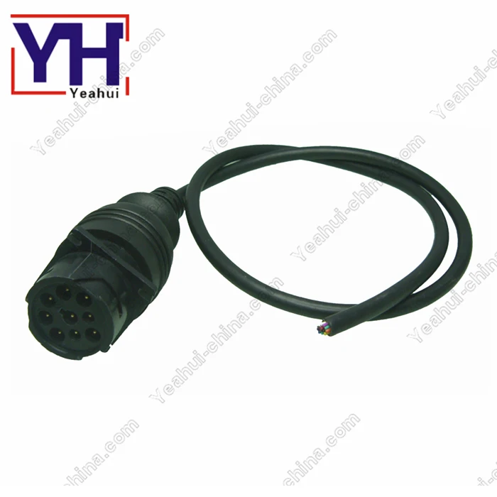 Тяжелый грузовик Deutsch 9pin J1939 разъем открыть жгуты проводки для может автобус диагностический блок