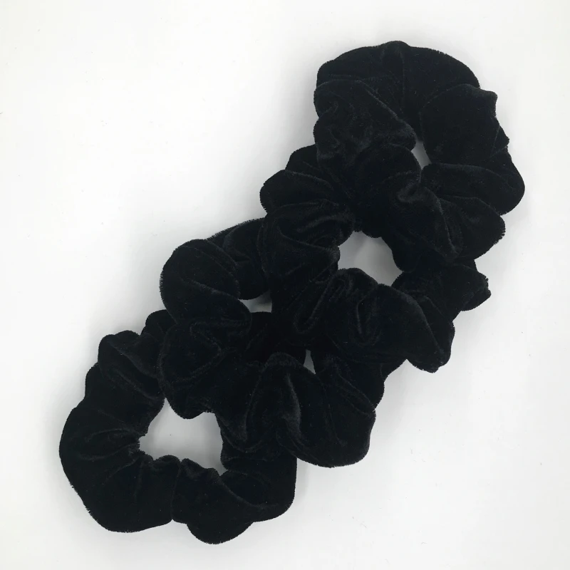 Hair Scrunchies Velvet Elastic Hair Bands Scrunchy Hair Ties Ropes Scrunchie for Women or Girls