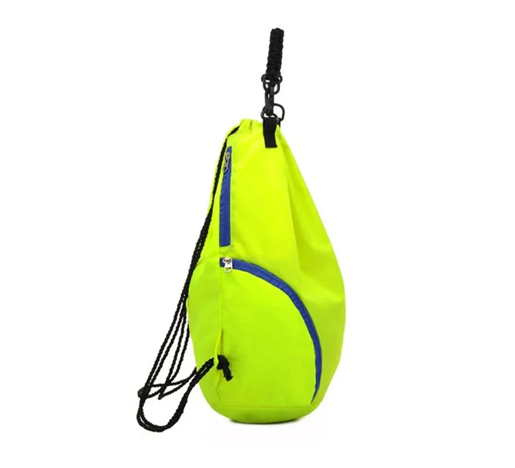 
Cheap Custom Ecofriendly Washable Nylon Basketball Backpack Sport Gym Sack Drawstring Bag For Promotional 