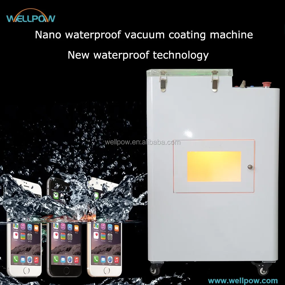 Водонепроницаемый мобильный вакуумный аппарат для нанопокрытия смартфона