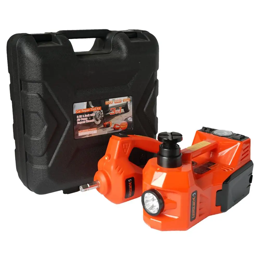 12V Electric Car Jacks with LED light and Wrench