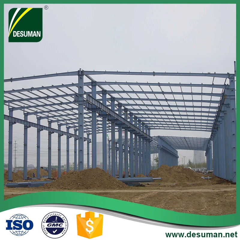 Guangzhou low cost metal structure prefab steel structure warehouse
