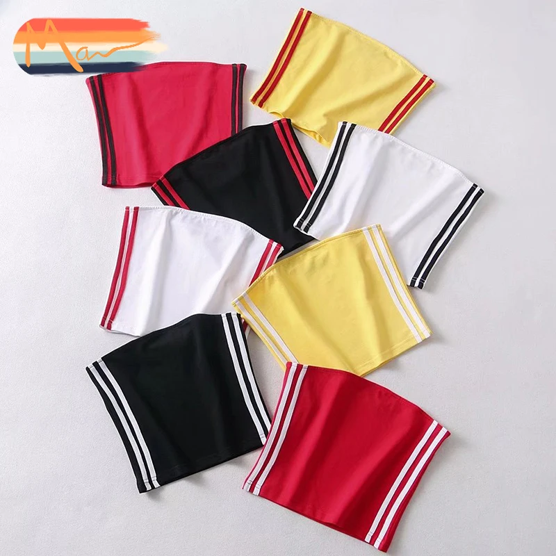 
Maxnegio strapless crop top custom top crop 