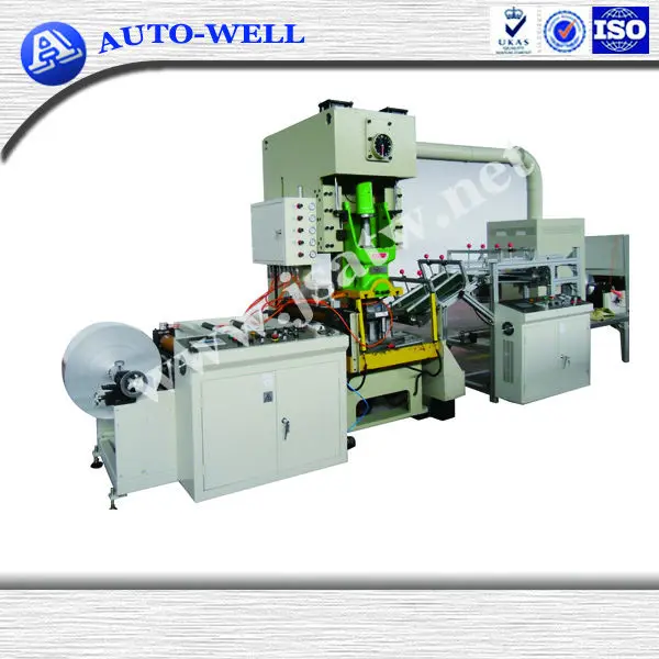 Manual aluminum foil container making machine