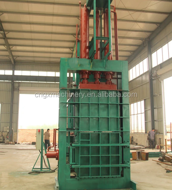 
Cardboard Baling Press Machine Plastic Bottle Waste Wood Shavings Baler Machine 