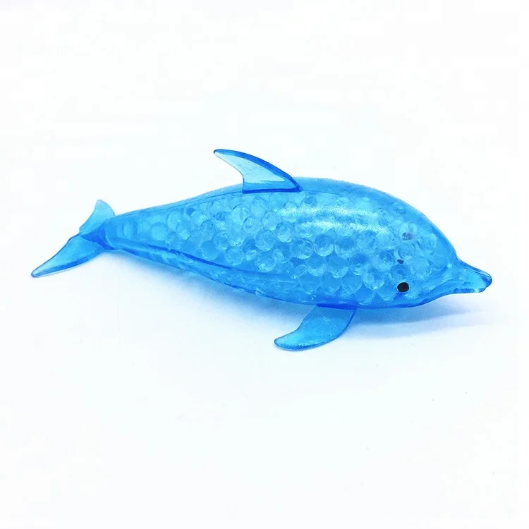 
Creative dolphin less pressure grape ball shark crystal ball water beads toy Jelly ball TPR stress toys 
