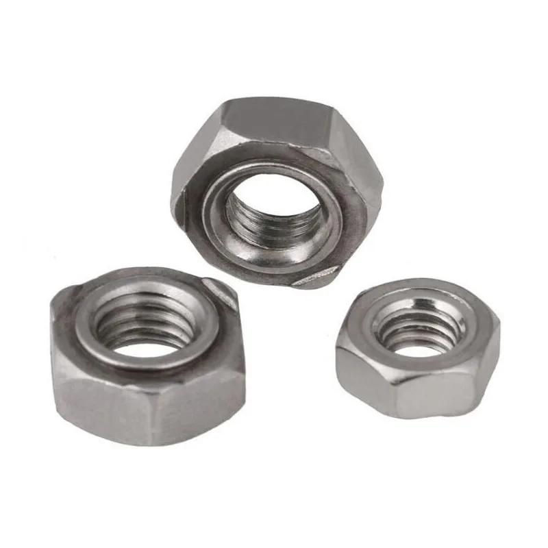 Free Sample  Stainless Steel DIN929 Hex Head Weld Nut A4-70