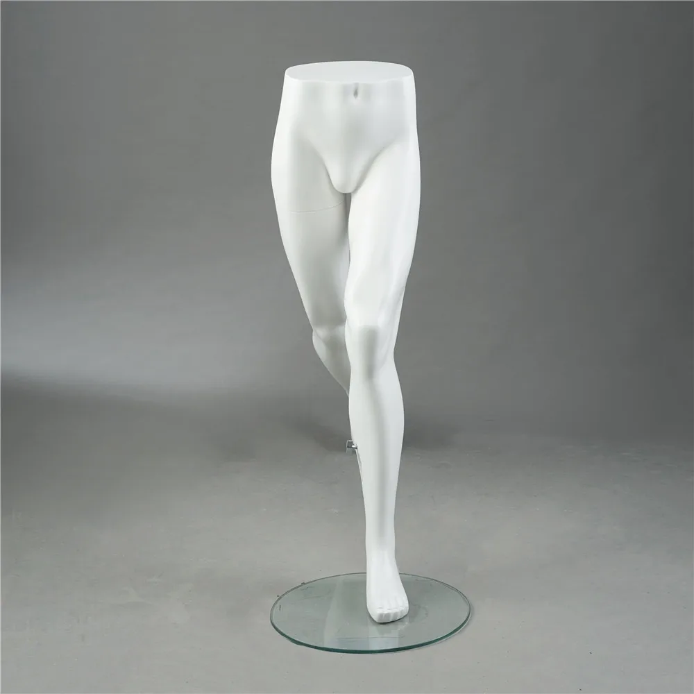 Lower Torso Male Foot Men Sock Leg Stocking Mannequin Foot For Shoe And Sock Display Stands