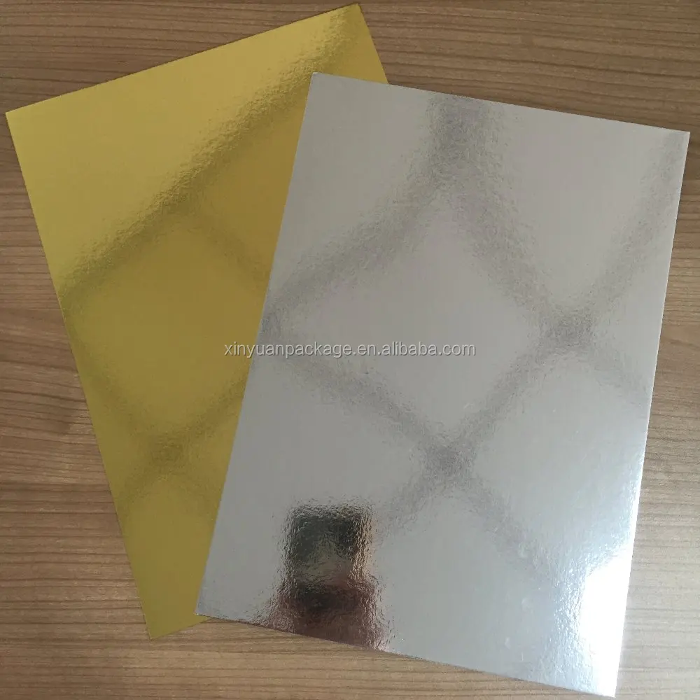 
Shiny gold foil paper for bag, craft, food, lid 