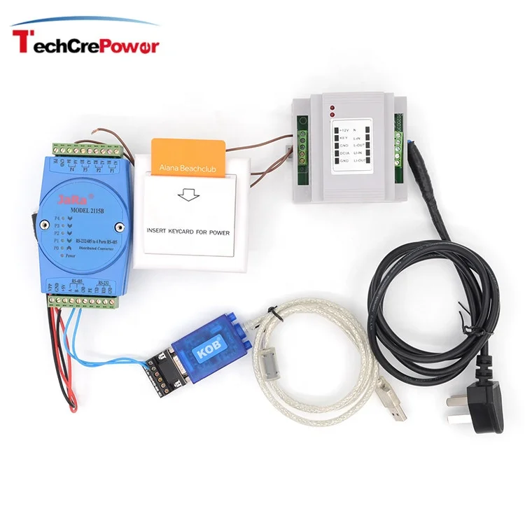 NS218M smart hotel room energy saving electrical insert key card power saver switch