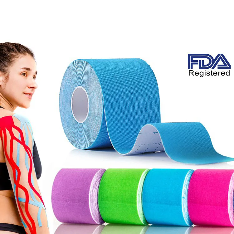 Горячая кинезиологическая Лента kt не содержит латекса