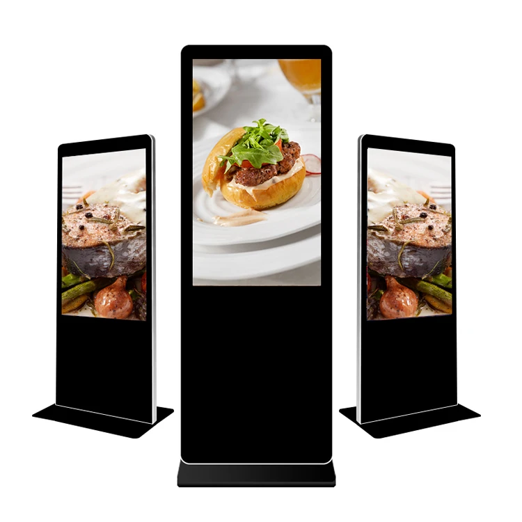 
Factory Wholesale Rotate Free Standing Digital Signage 49 inch Floor Advertising Player 